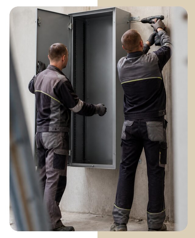 Крепление металлического шкафа в Североуральске от 3605 р. | ДвериЛегко-Сву